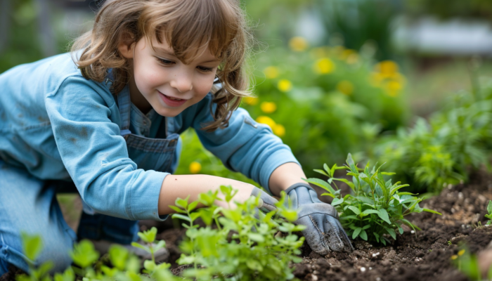 6 Easy Ways to Involve Your Children in Landscaping Projects