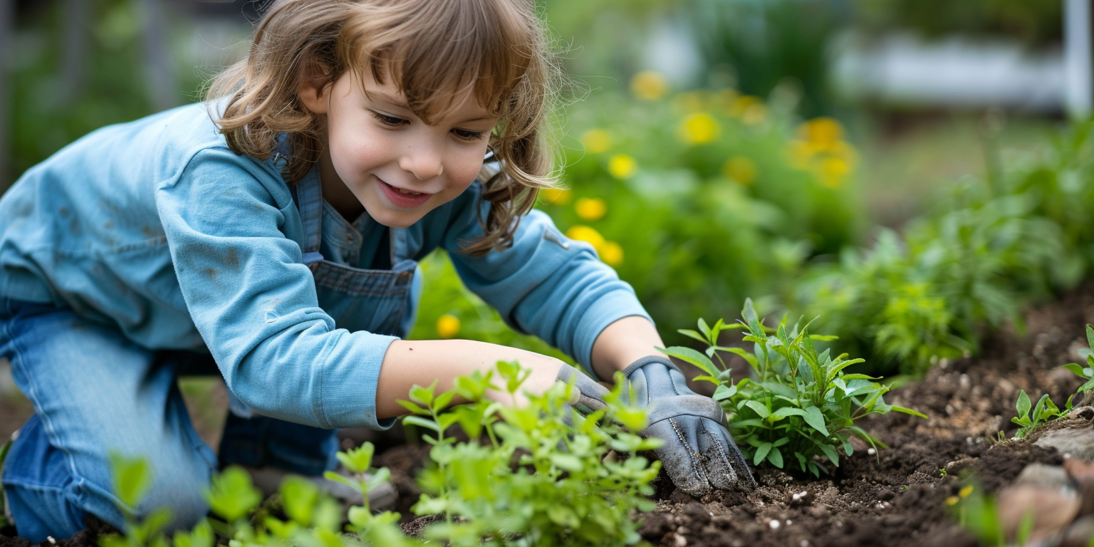 6 Easy Ways to Involve Your Children in Landscaping Projects