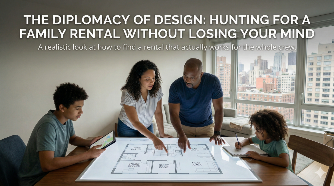 The Diplomacy of Design: Hunting for a Family Rental Without Losing Your Mind
