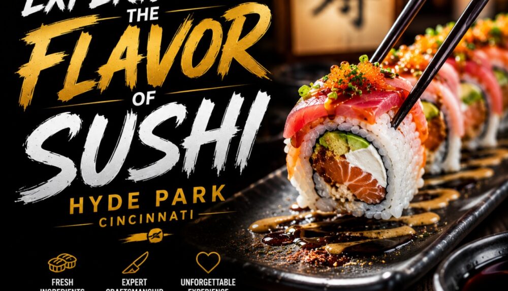 Experience the Flavor of Sushi Hyde Park Cincinnati