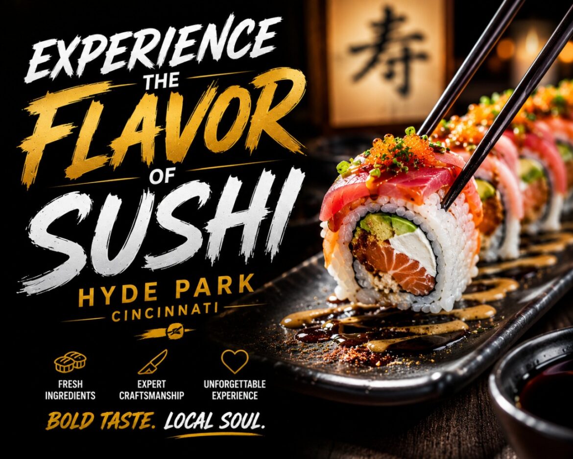 Experience the Flavor of Sushi Hyde Park Cincinnati