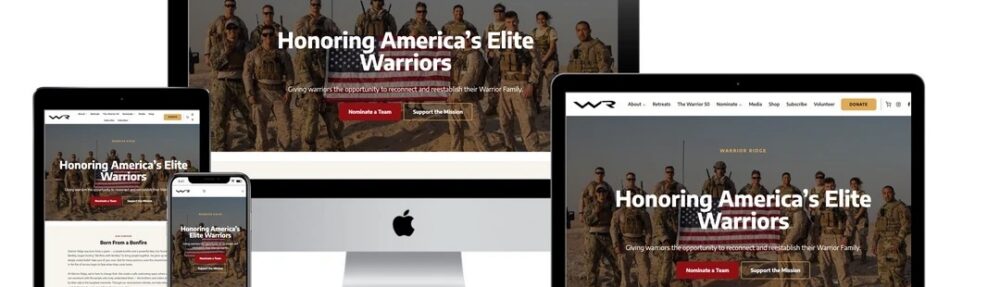 Veteran Nonprofit Warrior Ridge Relaunches Website to Reconnect More of America's Elite Warriors